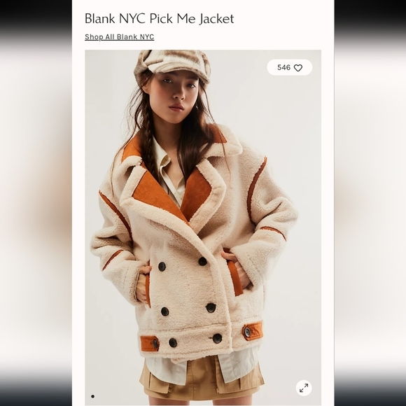 Blank NYC Jackets & Blazers - BlankNyc x Free People colab